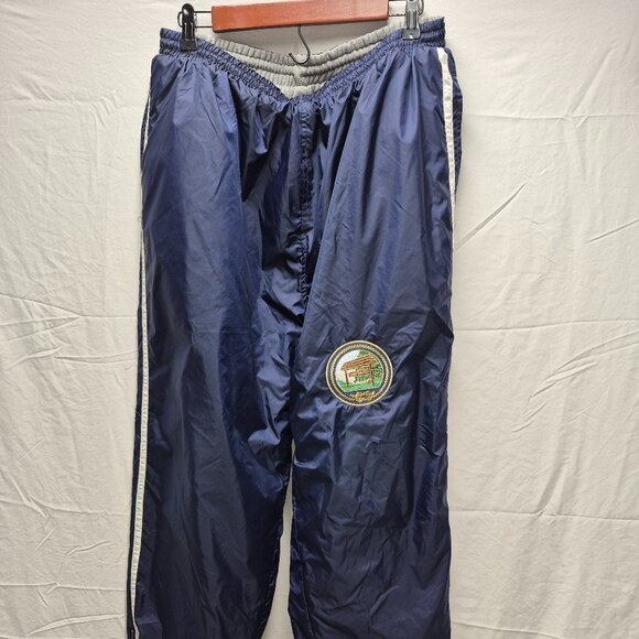 Sweatpants Vintage Reversible Large? Camp David Navy Blue/Gray - Picture 1 of 12